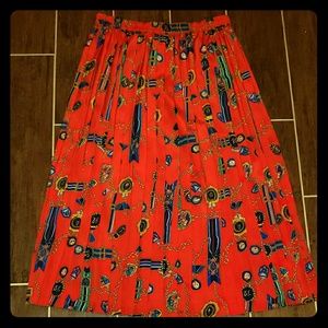 Pleated vintage skirt